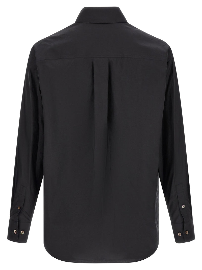 Blouse Lemaire en coton noir