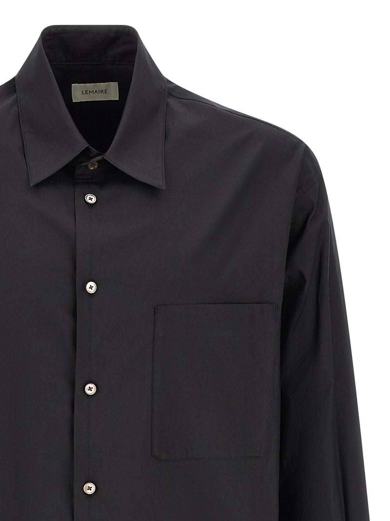 Blouse Lemaire en coton noir