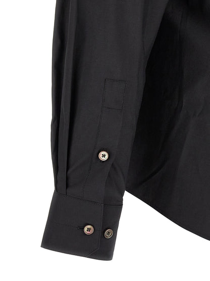 Lemaire Black Cotton Blouse
