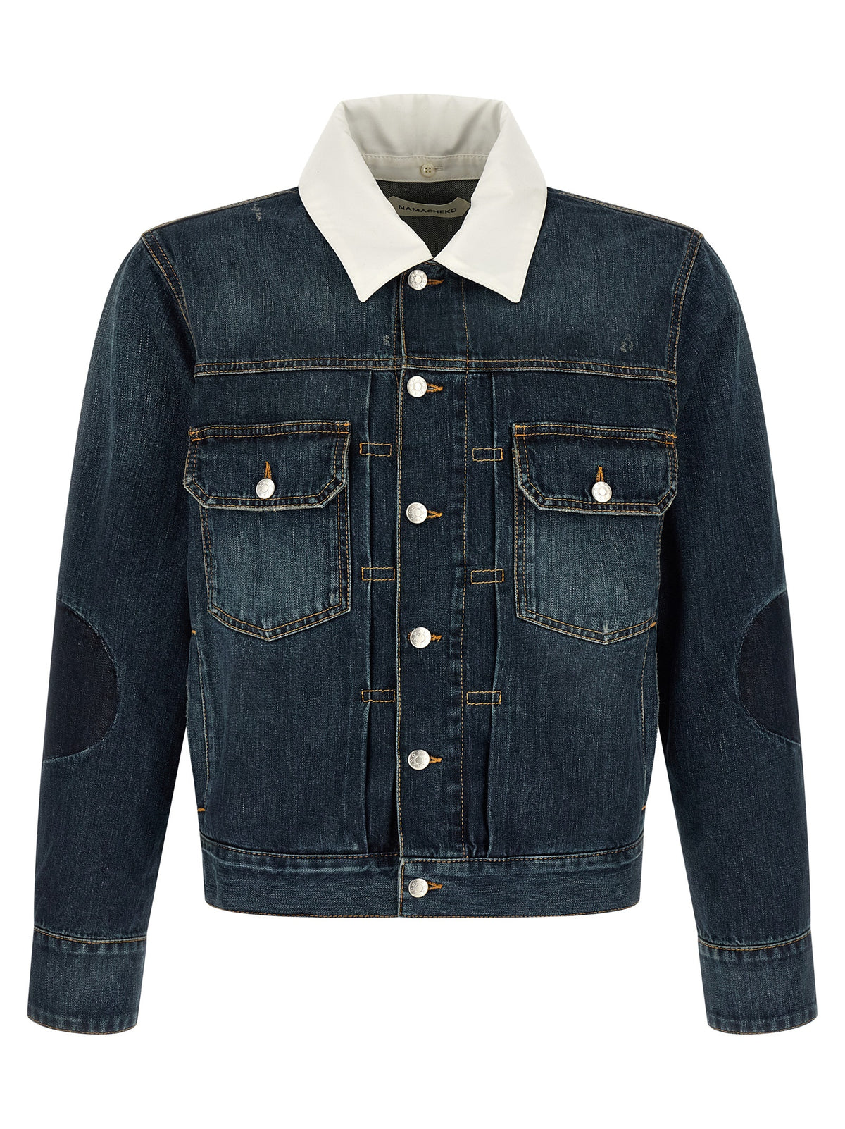 Namacheko Blue Cotton Denim Jacket