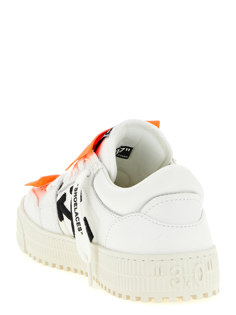 Baskets Off-White en cuir de veau blanc