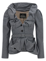 Blazer Vivienne Westwood gris en coton