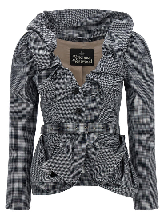 Blazer Vivienne Westwood gris en coton