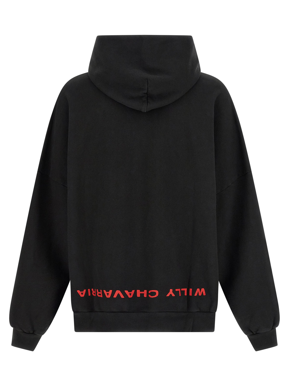 WILLY CHAVARRIA Black Cotton Sweatshirt