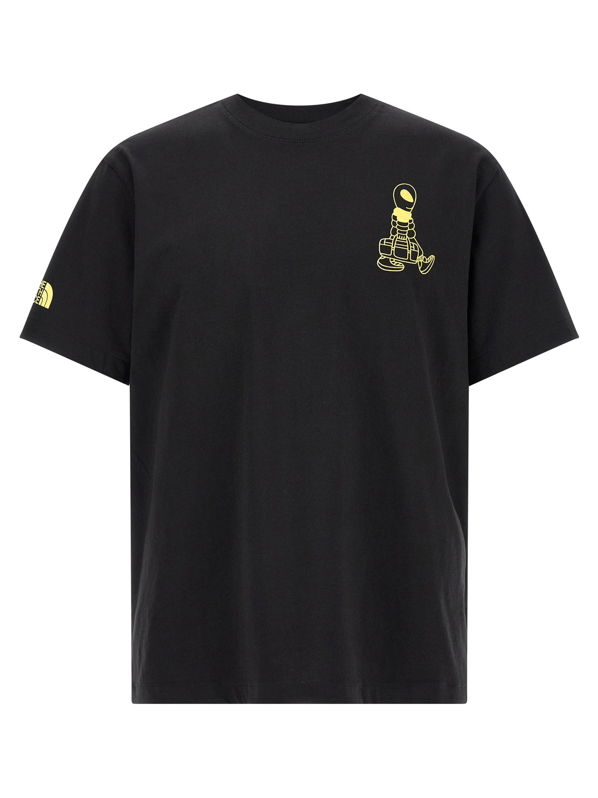 T-shirt en coton noir The North Face