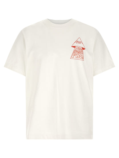 The North Face White Cotton T-Shirt