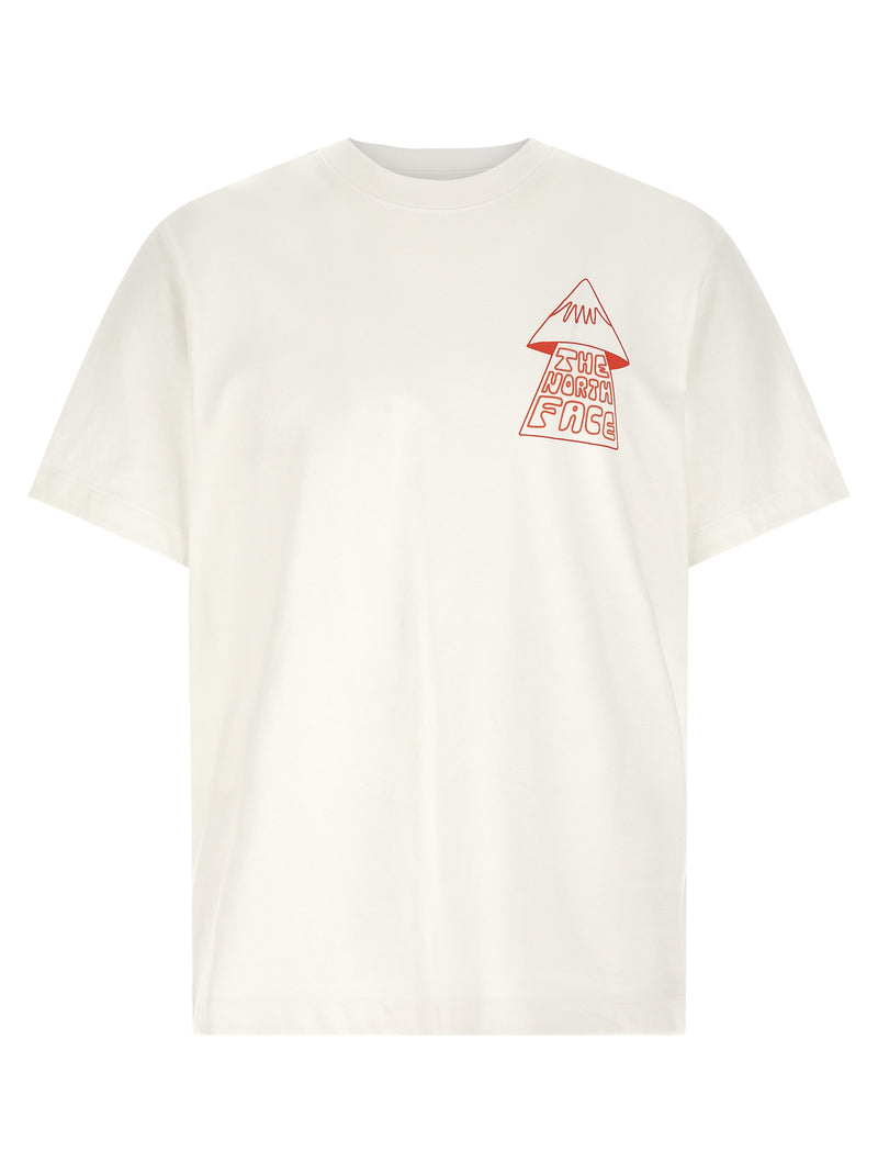 T-shirt en coton blanc The North Face