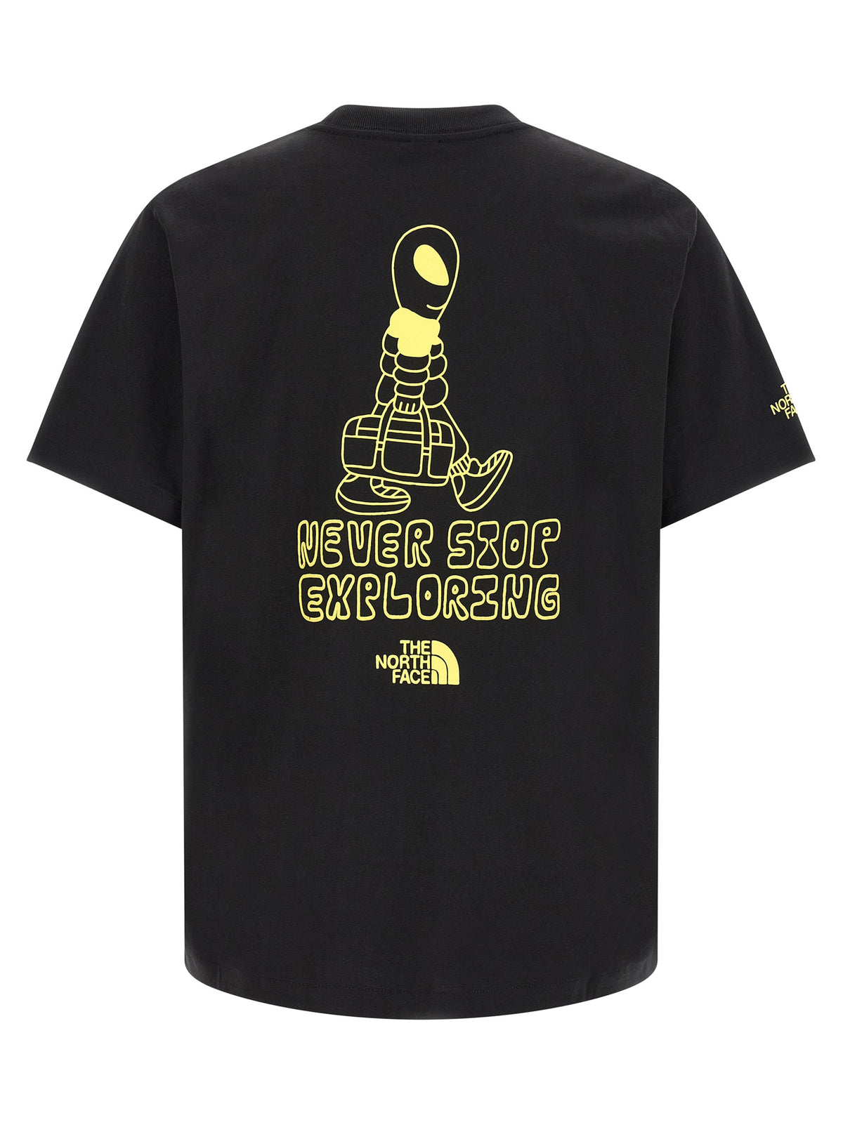 T-shirt en coton noir The North Face
