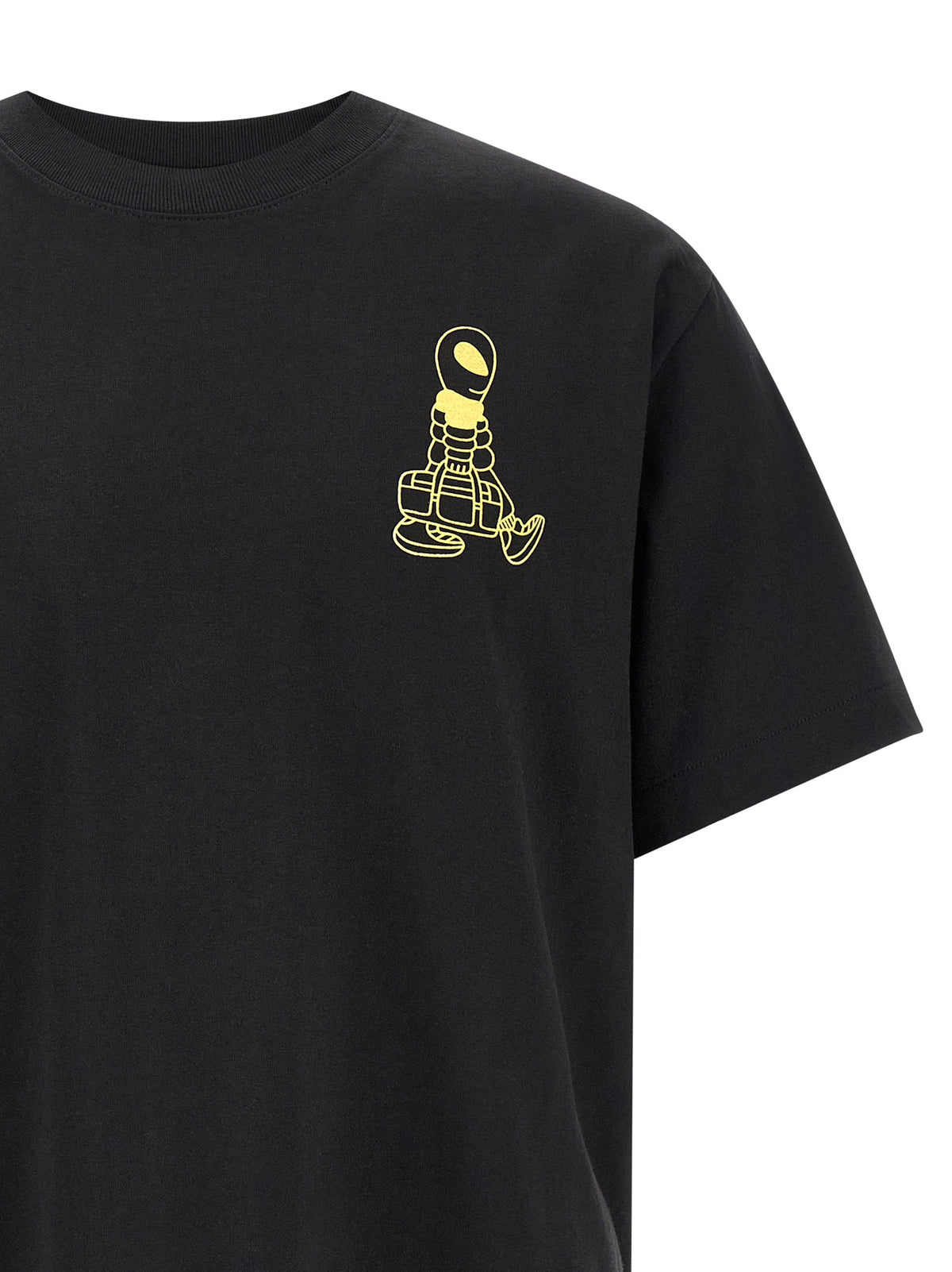T-shirt en coton noir The North Face