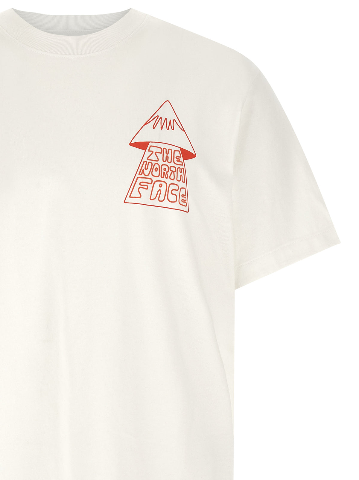 T-shirt en coton blanc The North Face