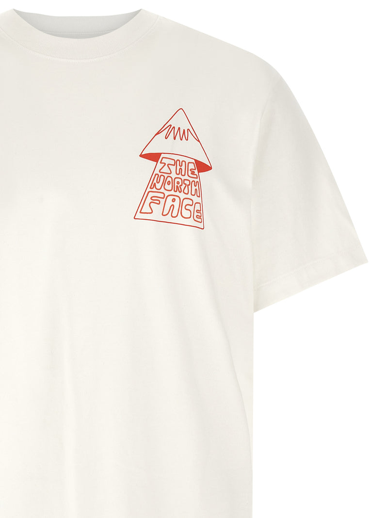 T-shirt en coton blanc The North Face