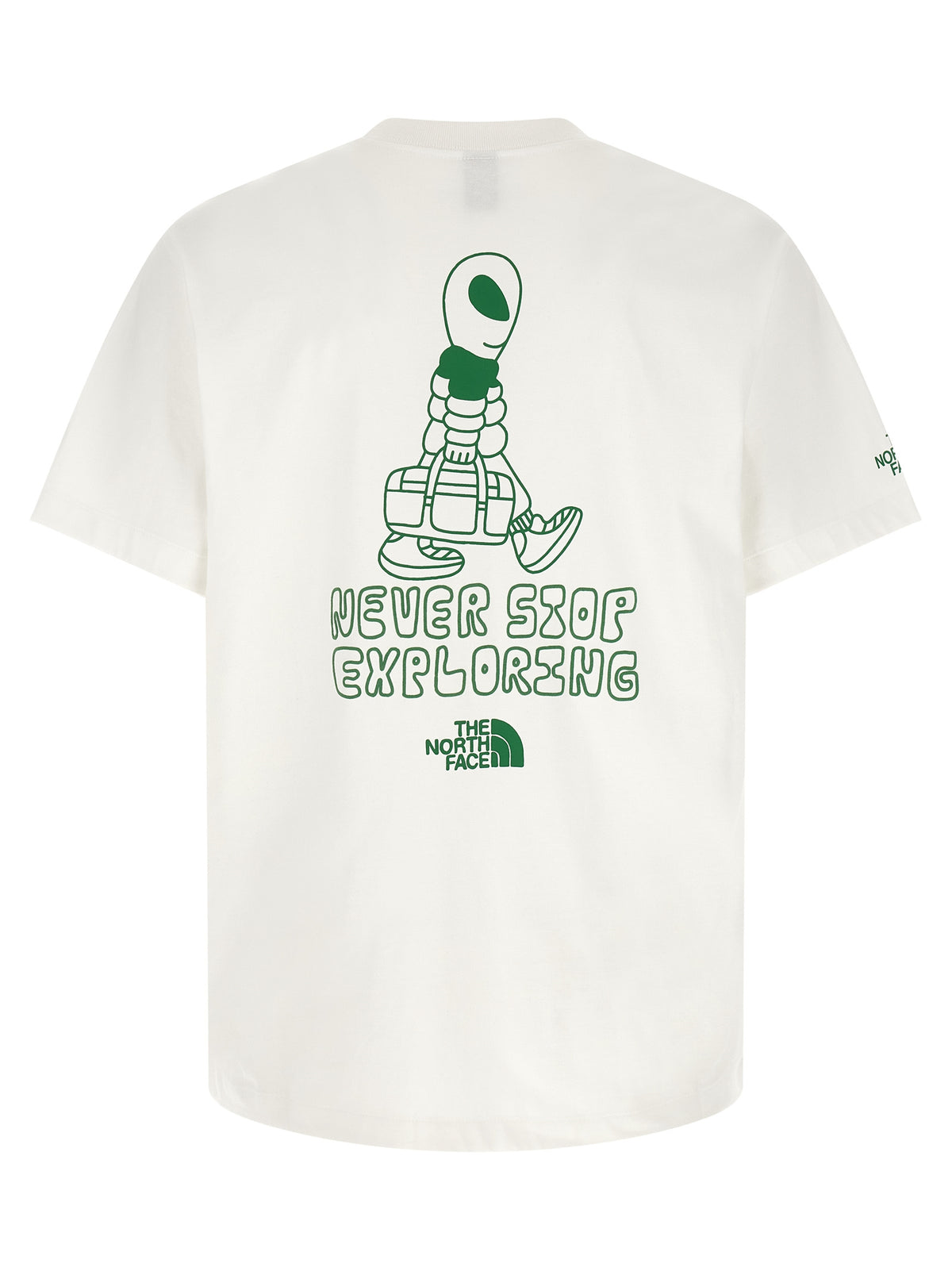 T-shirt bicolore en coton The North Face