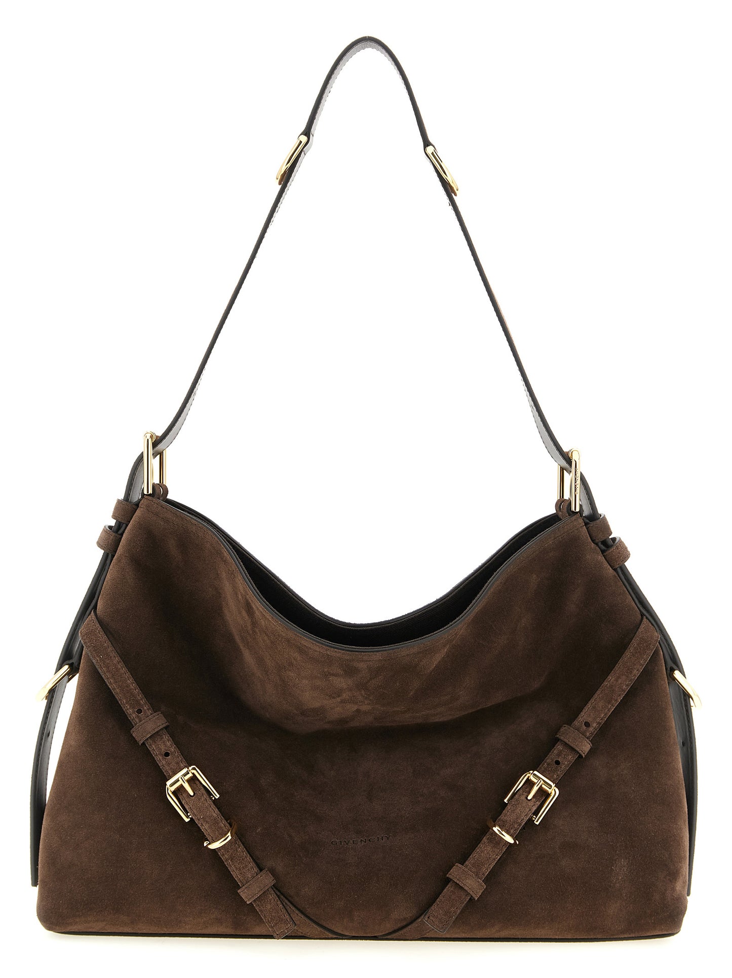 Givenchy Brown Calfskin Shoulder Bag