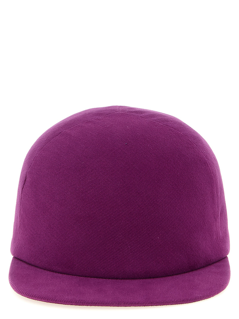 Balenciaga Purple Cotton Cap (Baseball Hat)