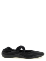 Ballerines Balenciaga en polyester noir
