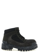 Bottines Balenciaga en cuir de veau marron
