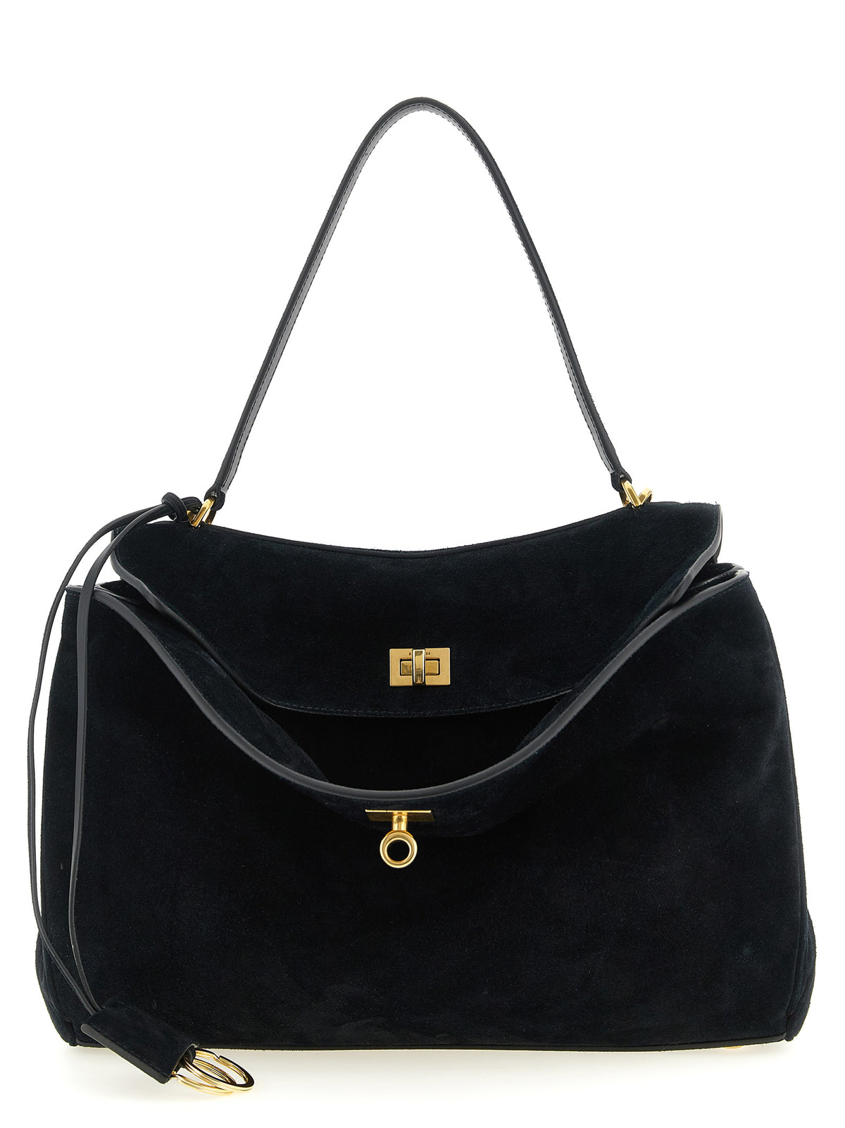 Balenciaga Rodeo Black Calfskin Handbag