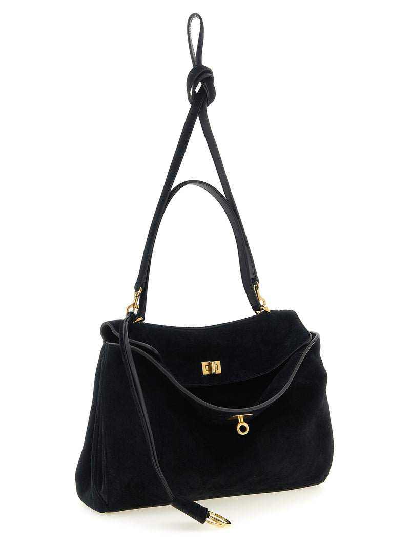 Balenciaga Rodeo Black Calfskin Handbag