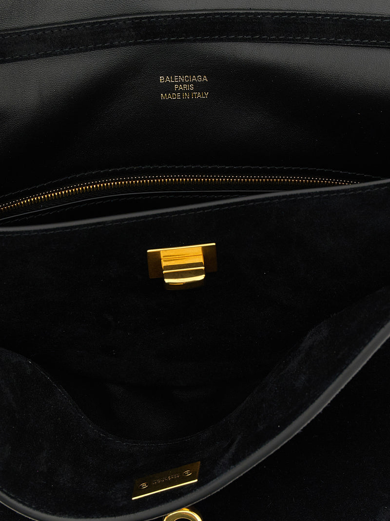 Balenciaga Rodeo Black Calfskin Handbag
