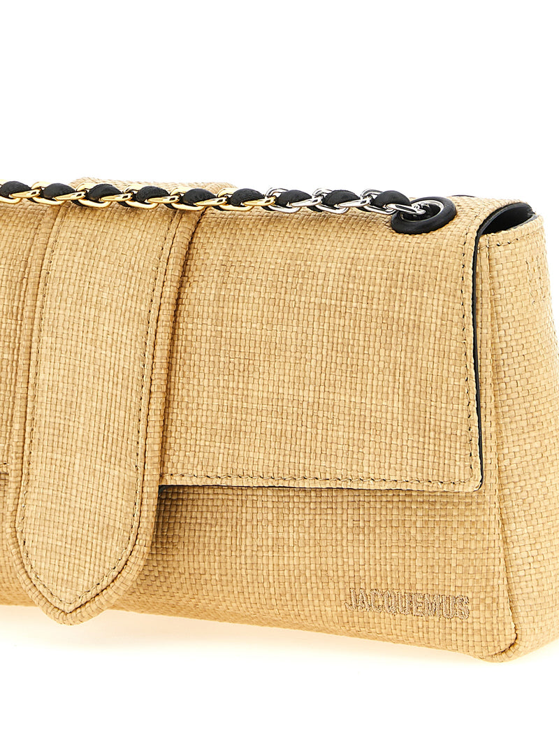 Jacquemus Le Bambino Chaîne Beige Polyamide Shoulder Bag