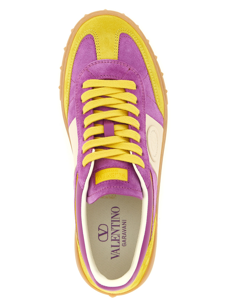 Valentino Garavani Multicolor Calfskin Upvillage Sneakers