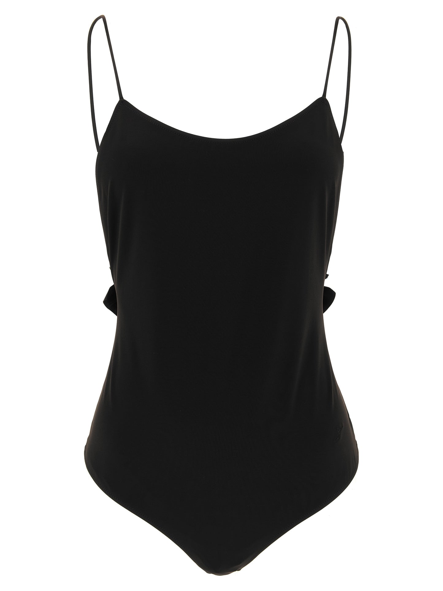 Jacquemus Black Polyamide One-Piece Swimsuit