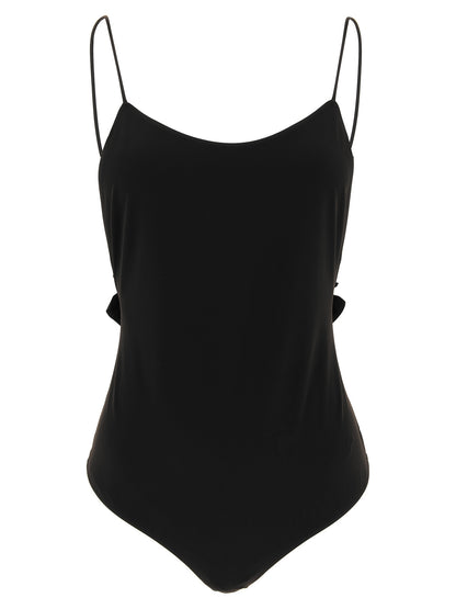 Jacquemus Black Polyamide One-Piece Swimsuit