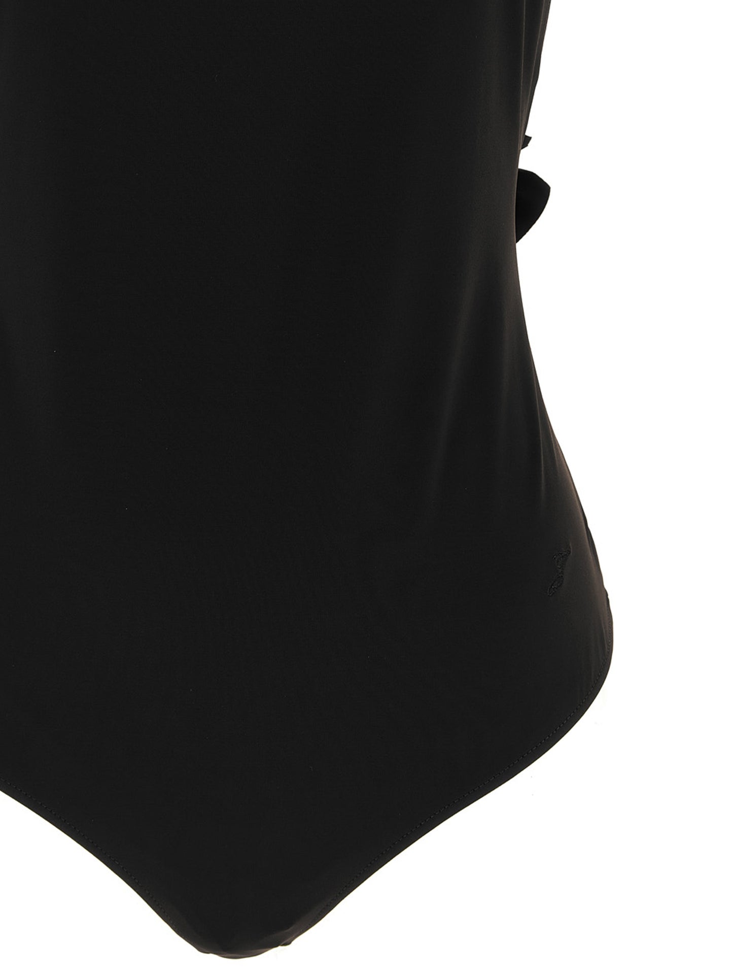 Jacquemus Black Polyamide One-Piece Swimsuit
