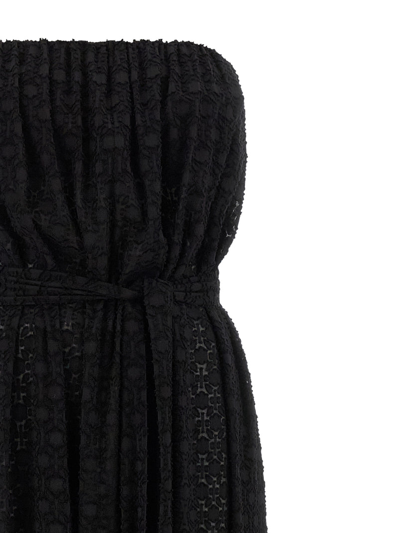 Eres Black Silk Jumpsuit - Evening Elegance
