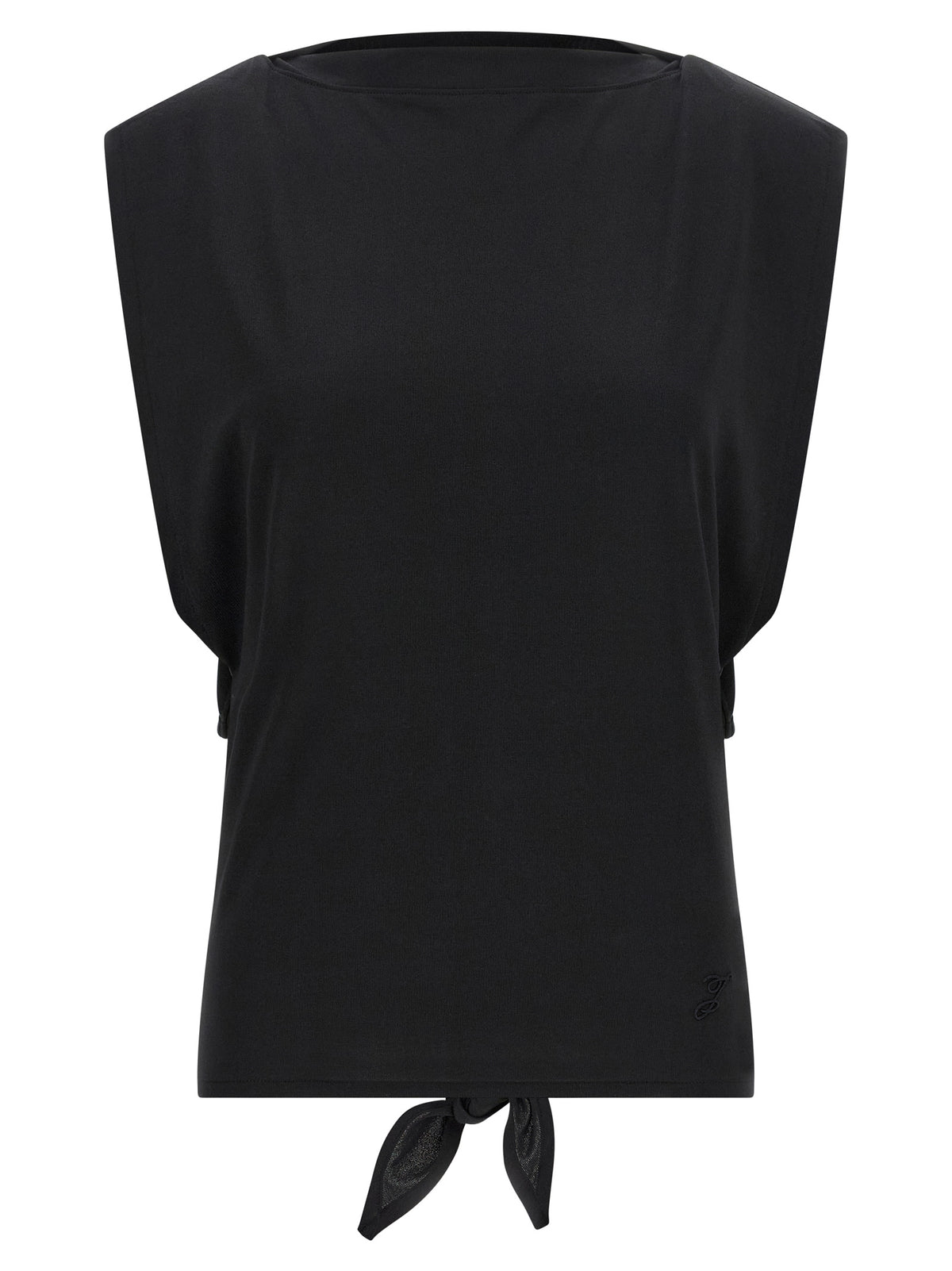 T-shirt sans manches Jacquemus noir Paper