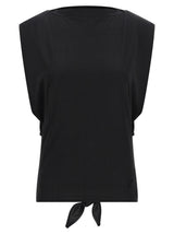 T-shirt sans manches Jacquemus noir Paper