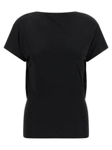 T-shirt Jacquemus en Viscose Noire