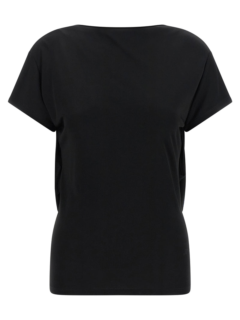 T-shirt Jacquemus en Viscose Noire