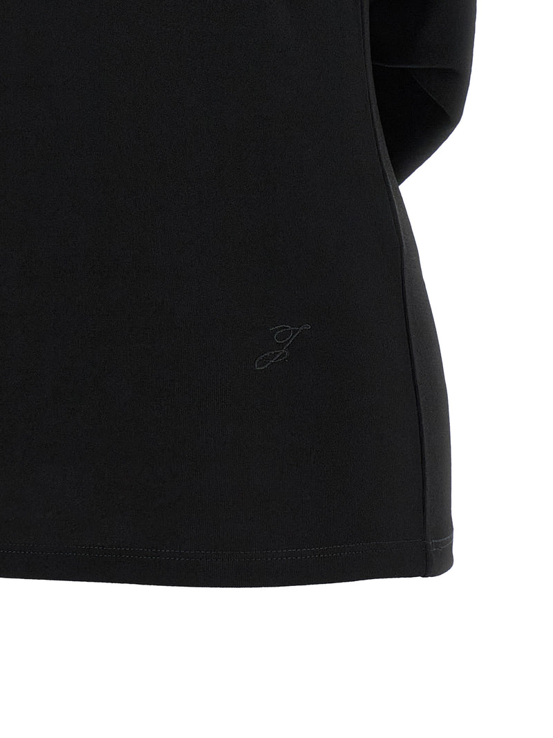 T-shirt Jacquemus en Viscose Noire