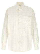 Chemisier Jacquemus en coton blanc