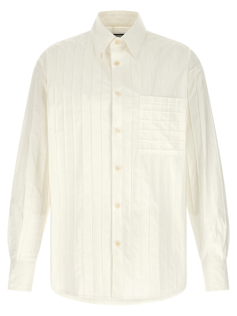 Chemisier Jacquemus en coton blanc