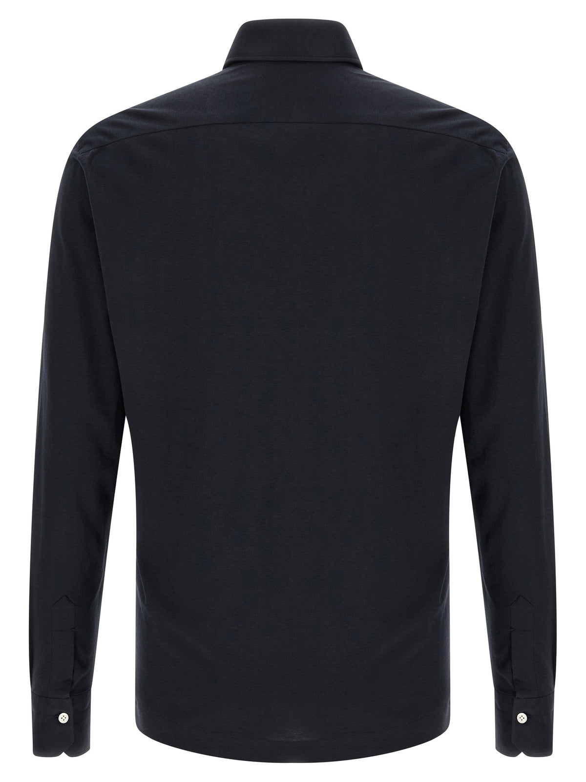 Kiton Positano Blue Cotton Polo Shirt for Men