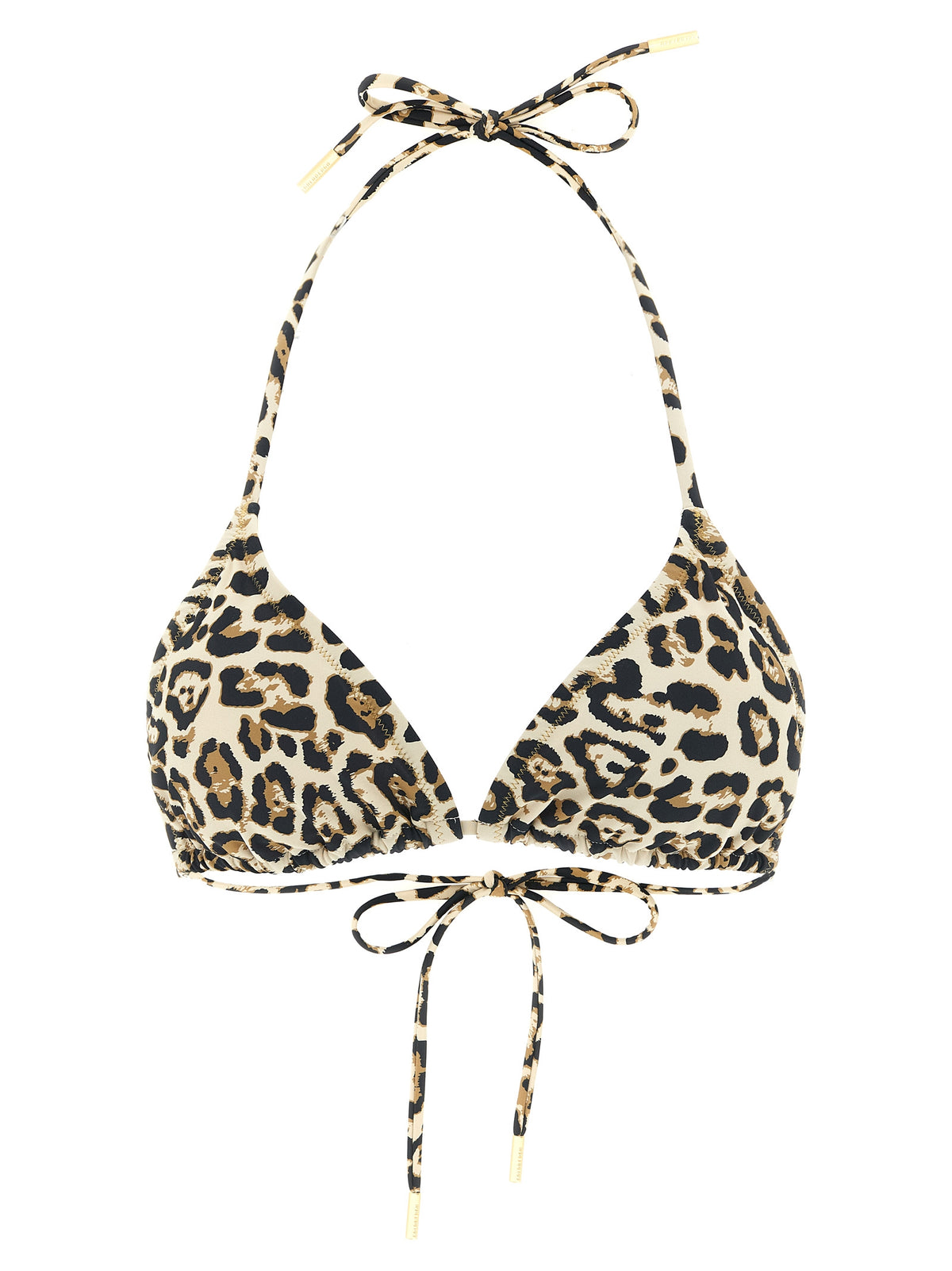 GOLDBERGH Elixer Beige Polyester Bikini Top