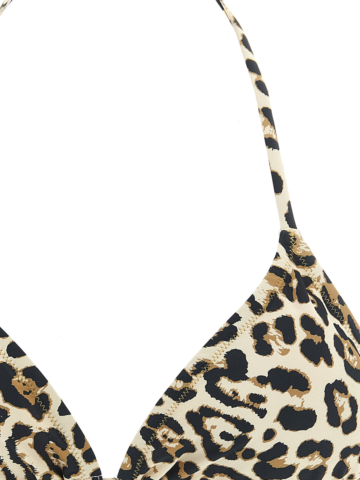 GOLDBERGH Elixer Beige Polyester Bikini Top