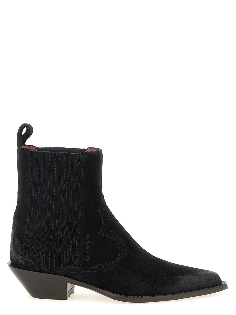 Sonora Hernan Black Calfskin Chelsea Boots
