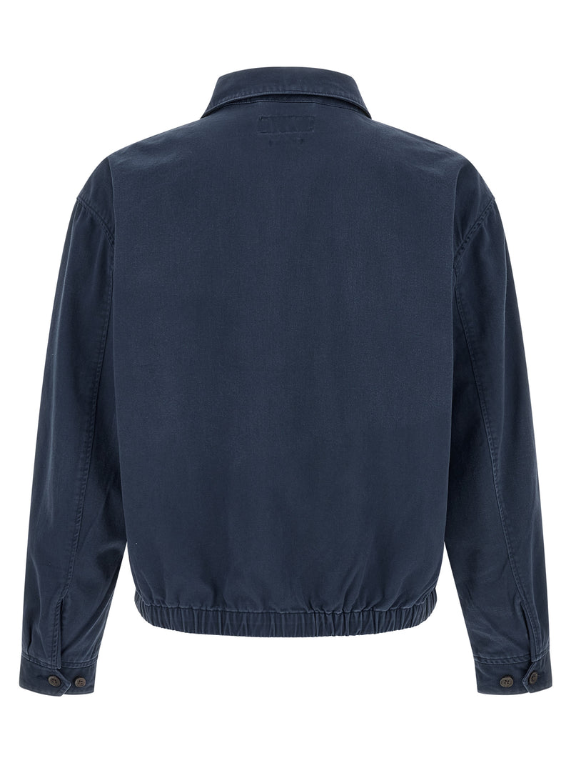 Veste longue en coton bleu Polo Ralph Lauren