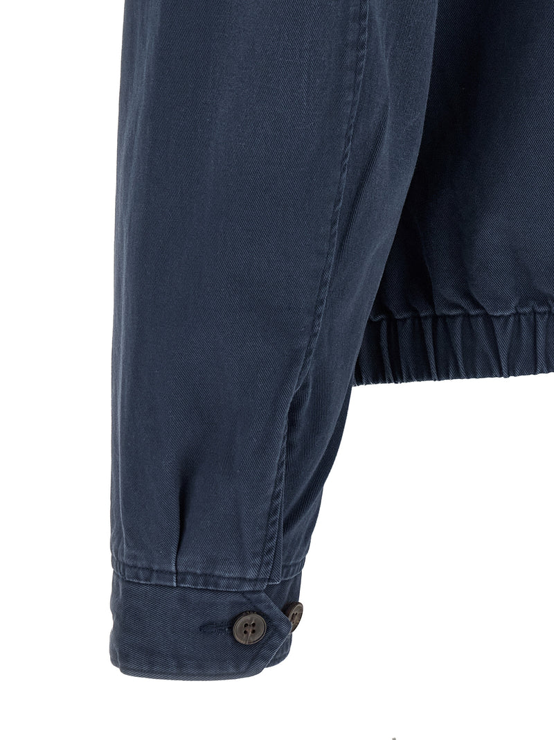 Veste longue en coton bleu Polo Ralph Lauren