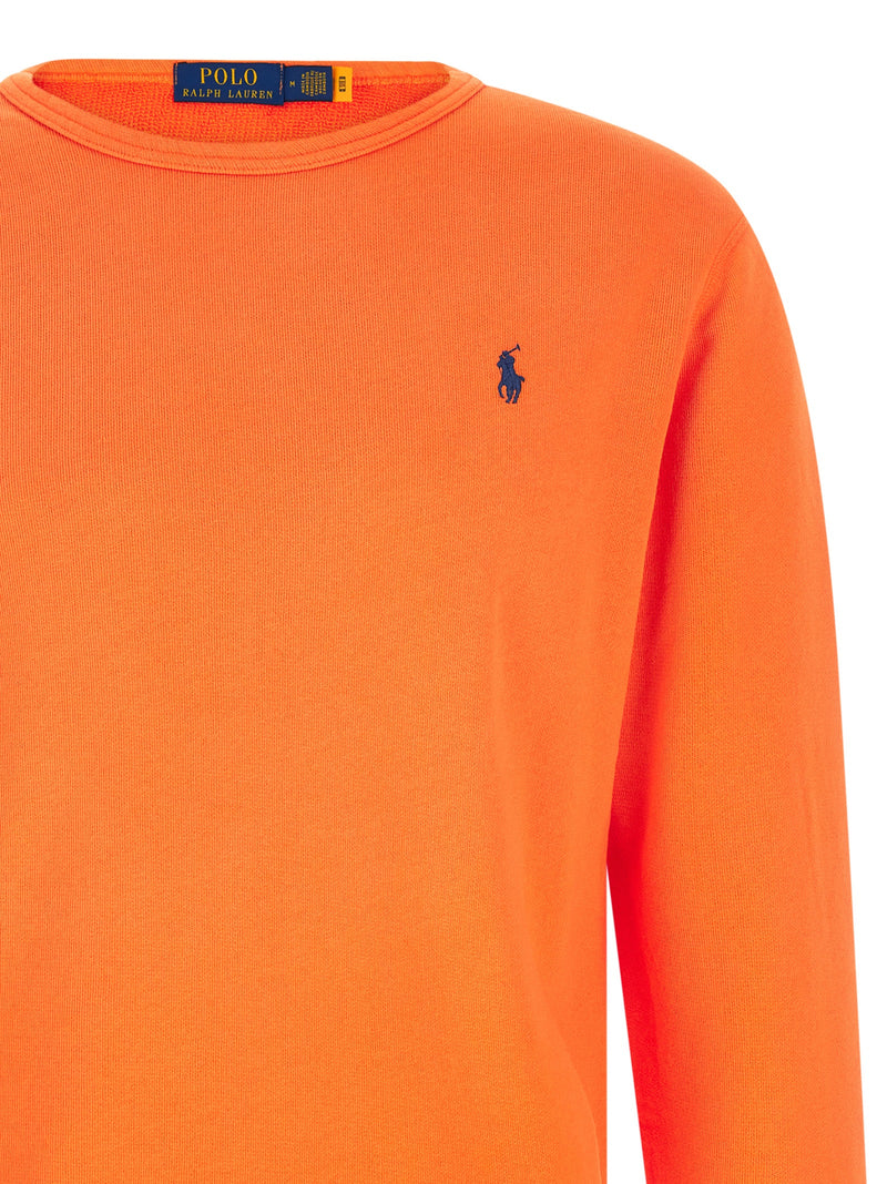 Polo Ralph Lauren Sweat-shirt Orange en Coton