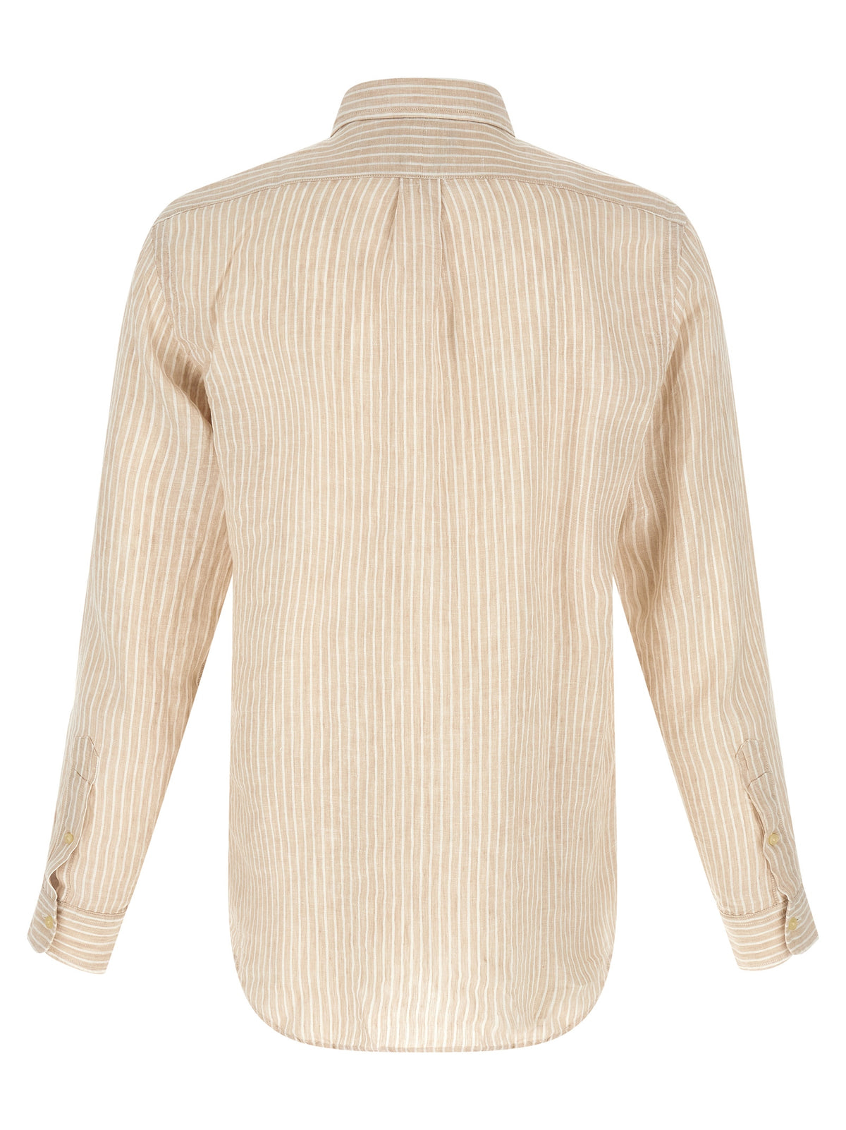 Polo Ralph Lauren Beige Linen Blouse - Stylish & Comfortable