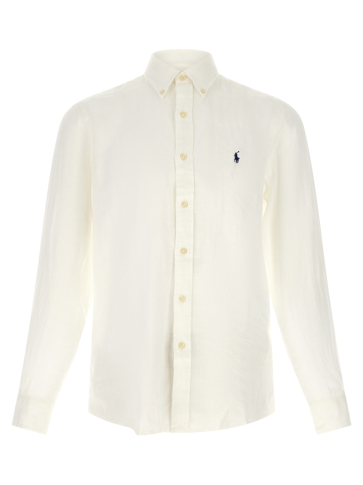 Polo Ralph Lauren White Linen Blouse for Men