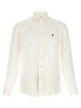 Polo Ralph Lauren White Linen Blouse for Men