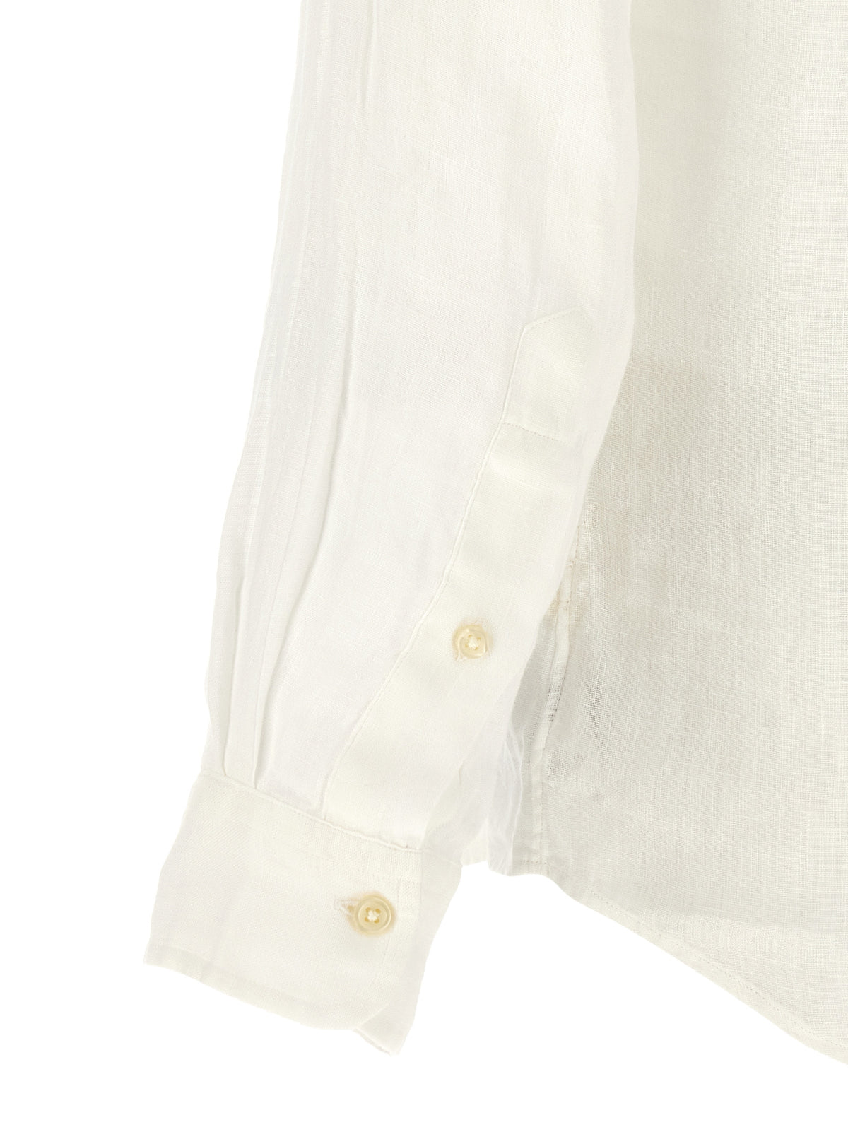 Polo Ralph Lauren White Linen Blouse for Men