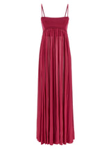 Zimmermann Luna Fuchsia Viscose Long Dress