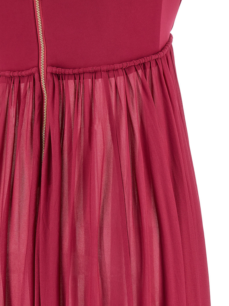Zimmermann Luna Fuchsia Viscose Long Dress