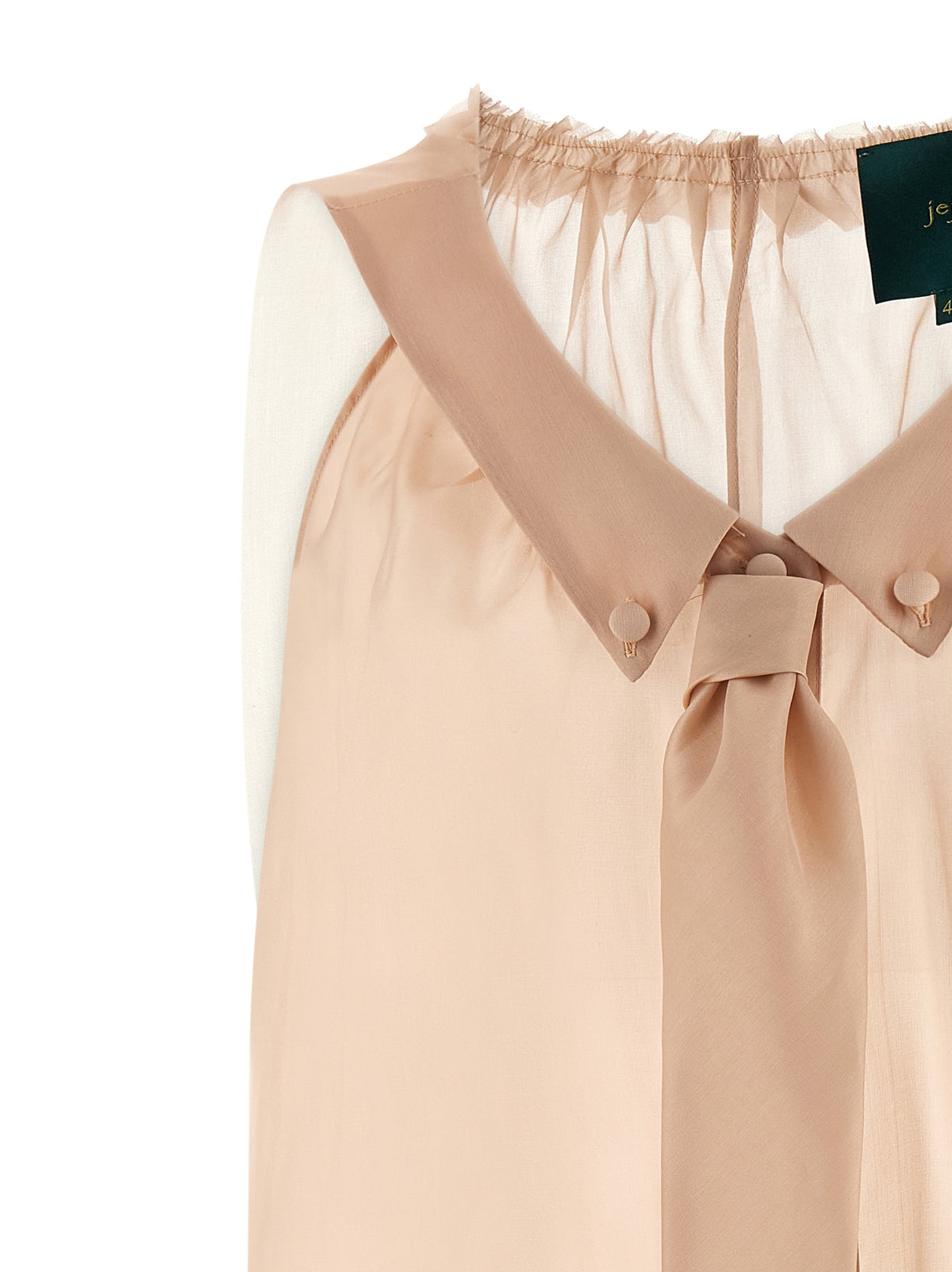 MAISON JEJIA Blouse en soie multicolore